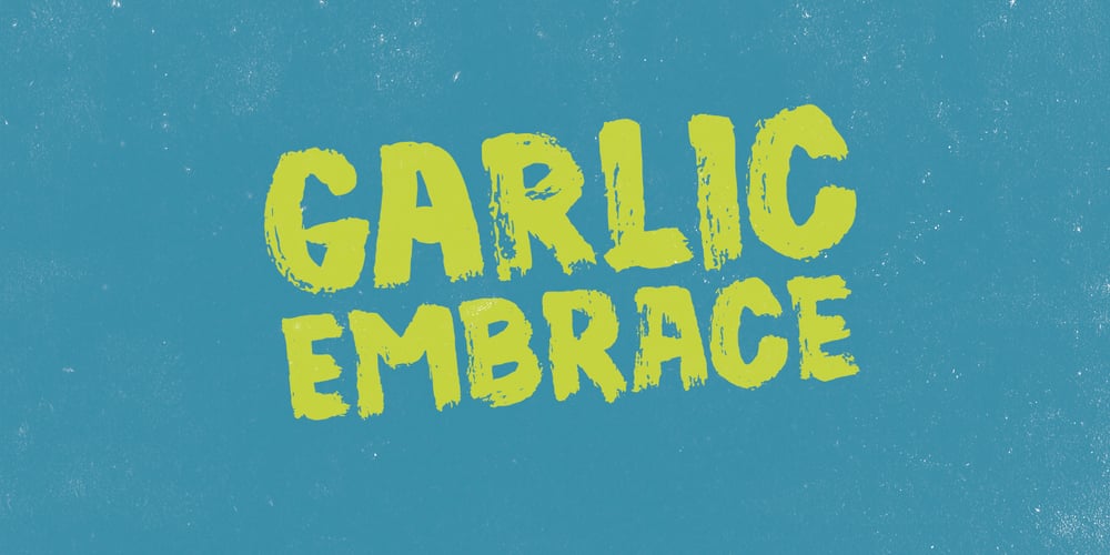 Garlic Embrace font