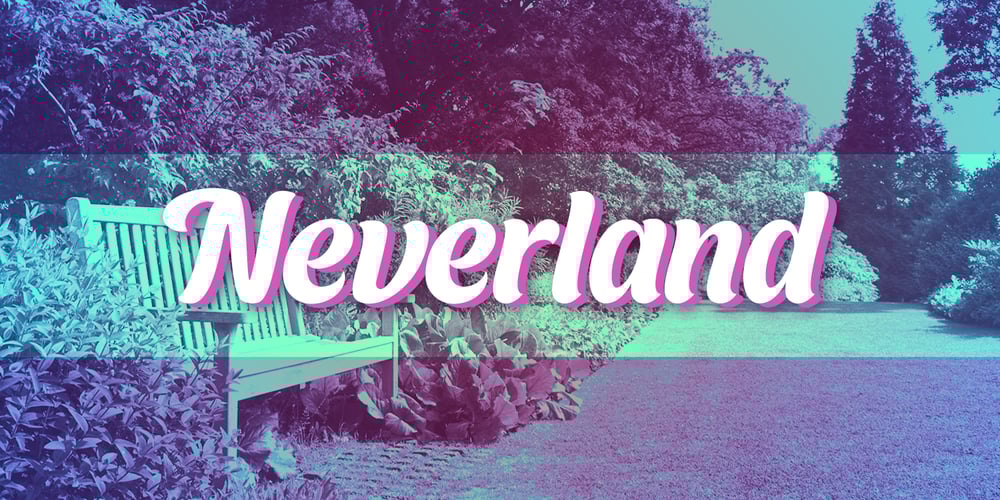 Neverland font