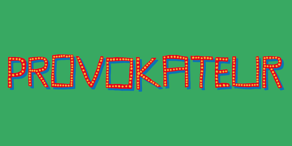 Provokateur font
