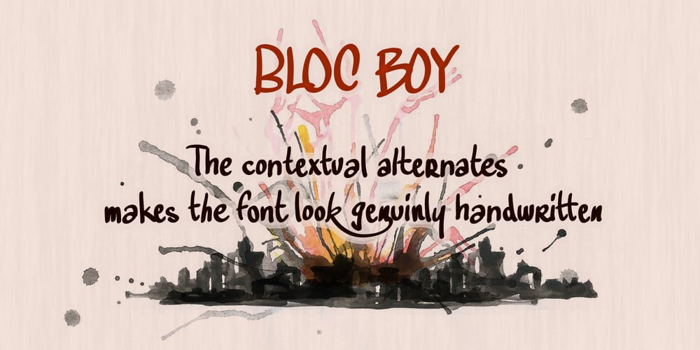 Bloc Boy font