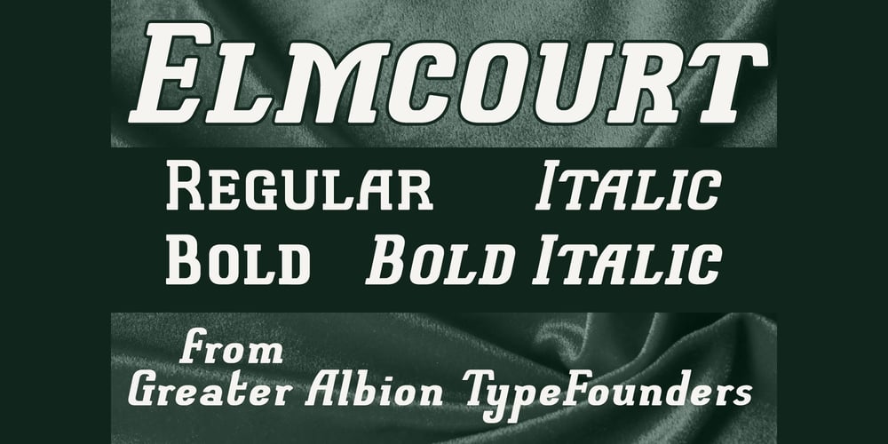 Elmcourt font