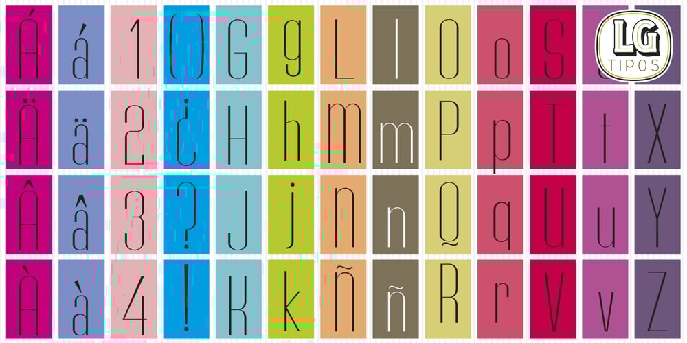 Primavera LGf font
