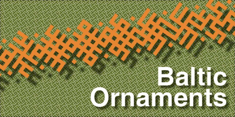 Baltic Ornaments font