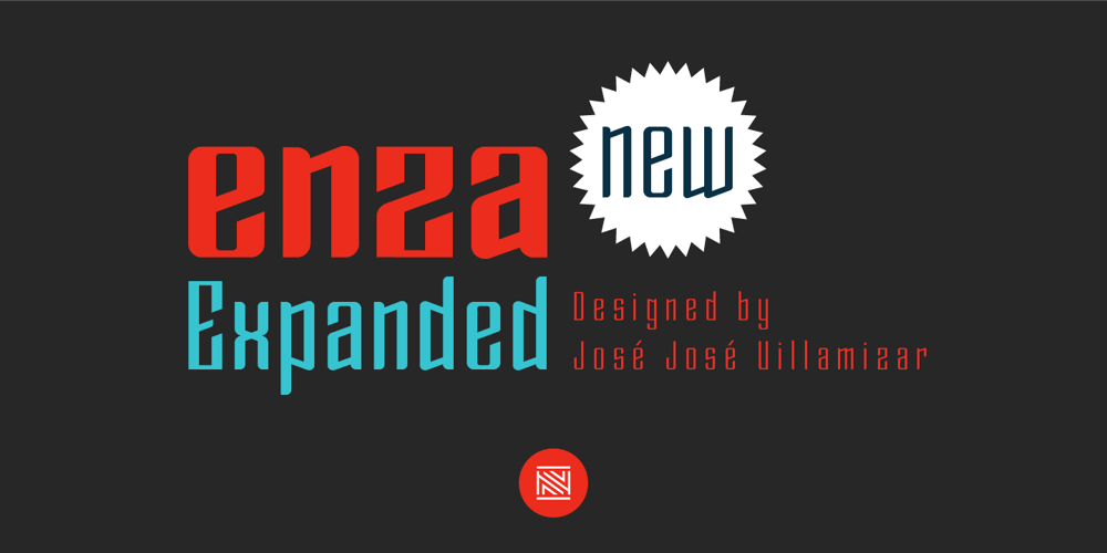 Enza Expanded font