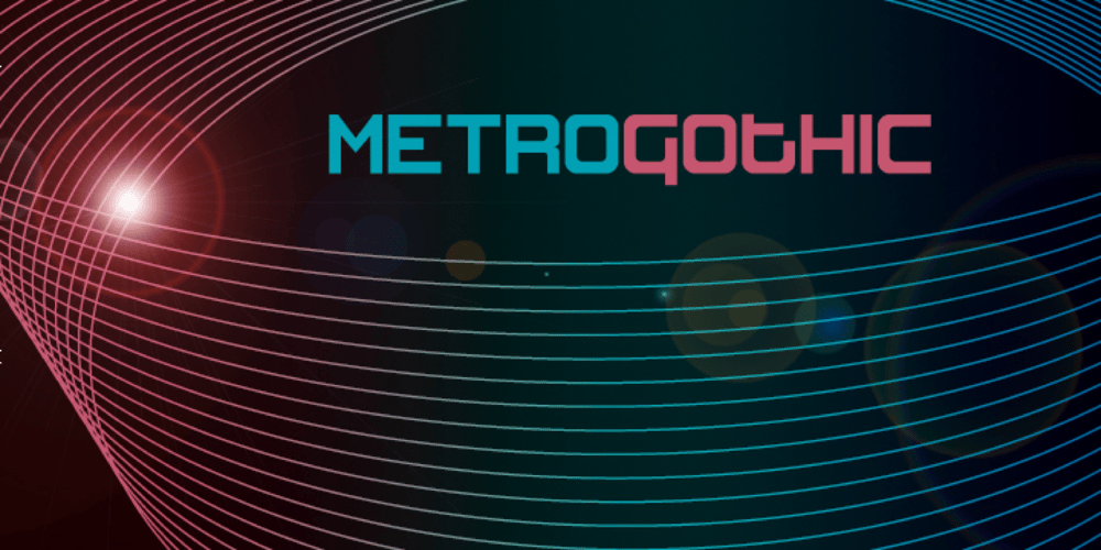 Metro Gothic font