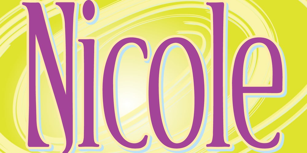 Nicole font
