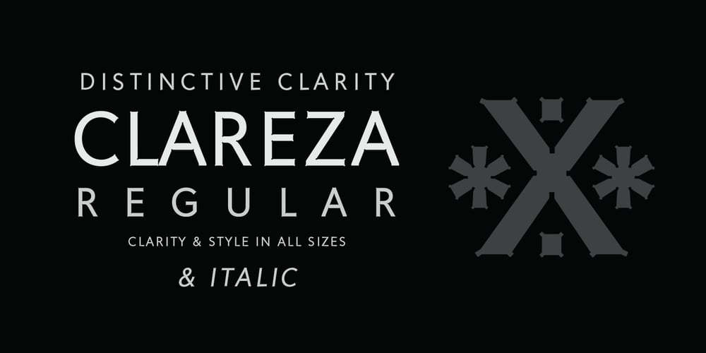 Clareza font