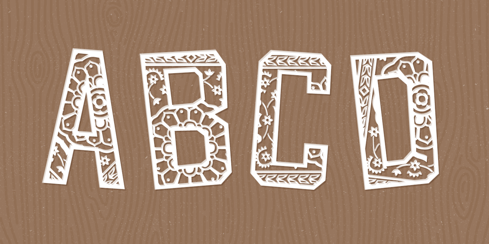 Forgotten Playbill font