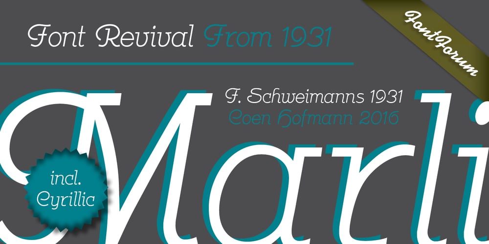 Marli font