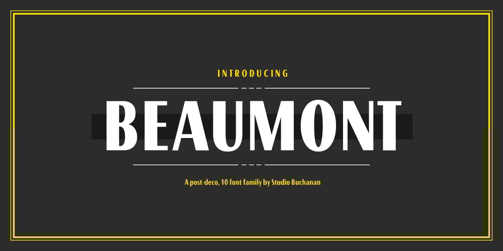 Beaumont font