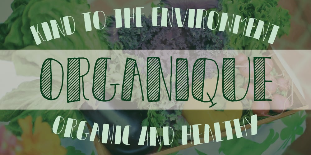 Organique font
