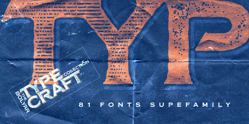 FM Bolyar TypeCraft font