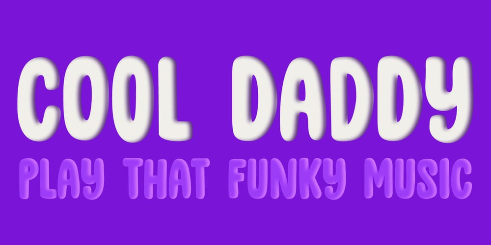 Cool Daddy font