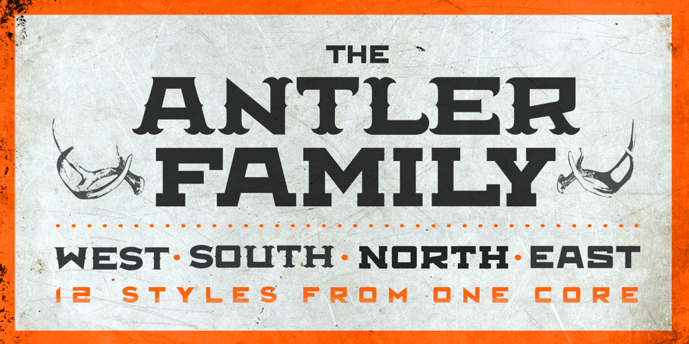 Antler font