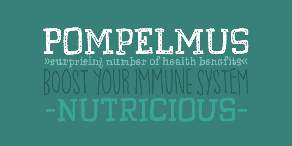 Pompelmus font