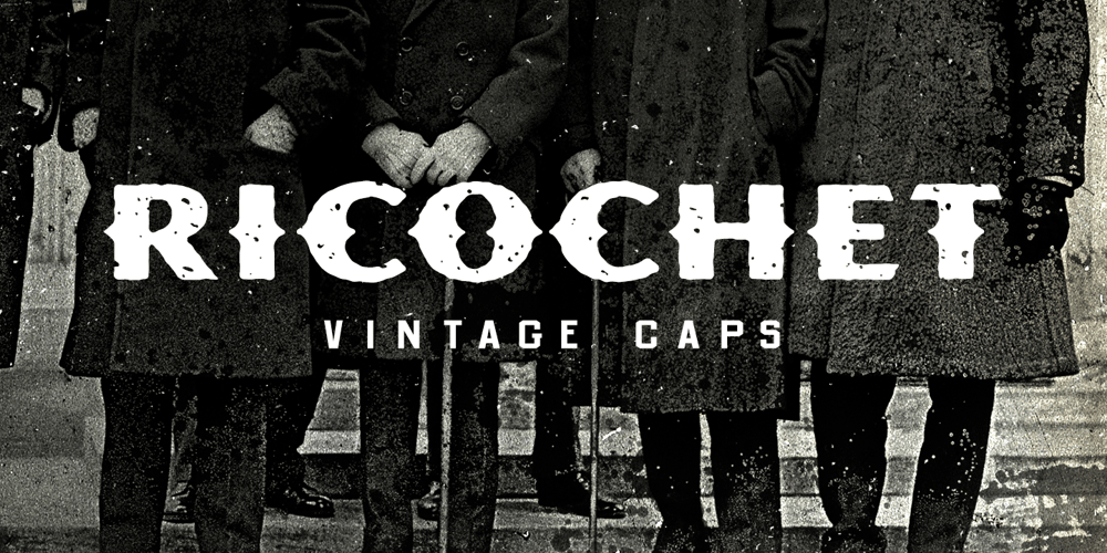 Ricochet Caps font
