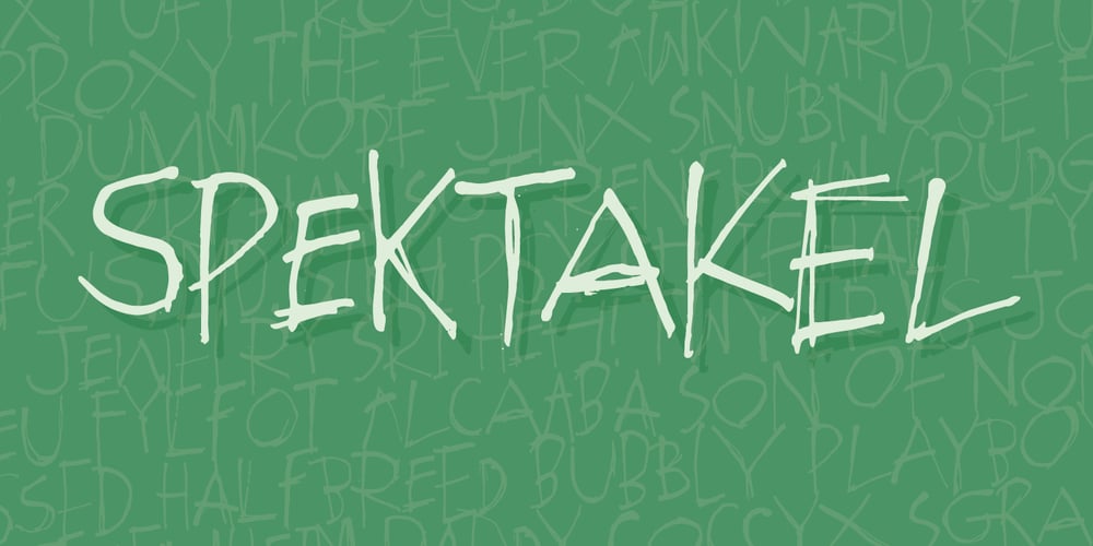 Spektakel font