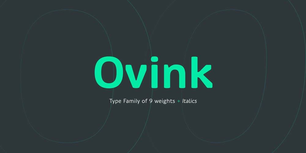 Ovink font