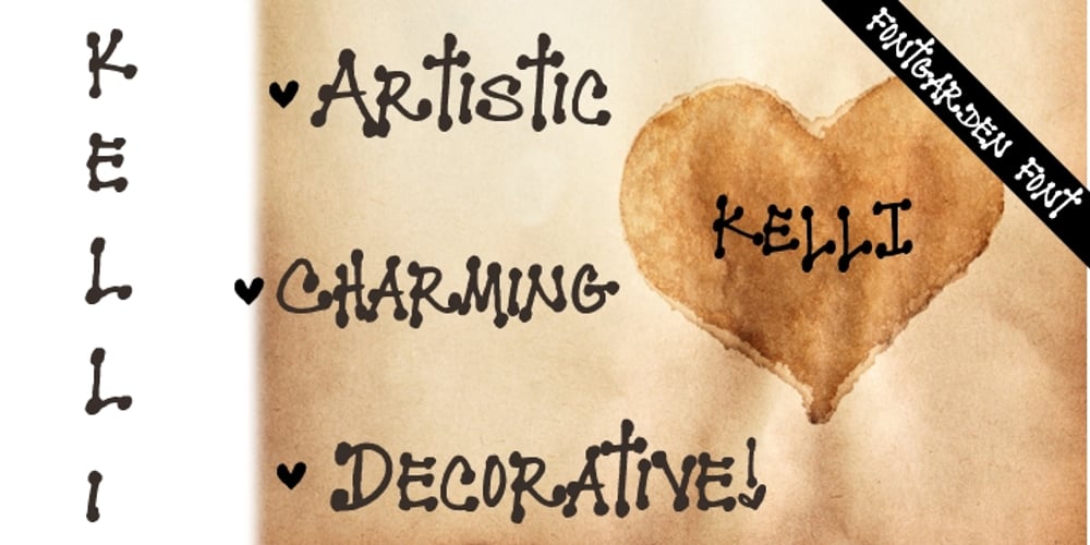 FG Kelli font
