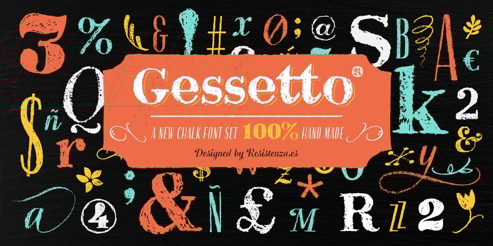 Gessetto font