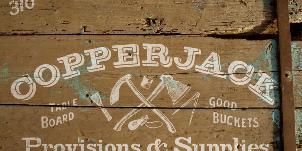Copperjack font