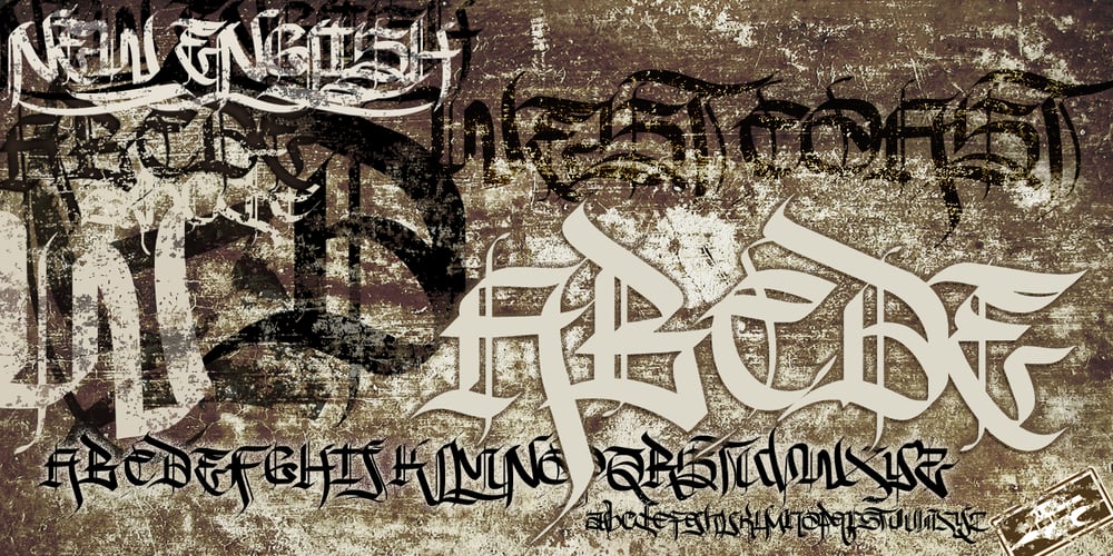 New English font