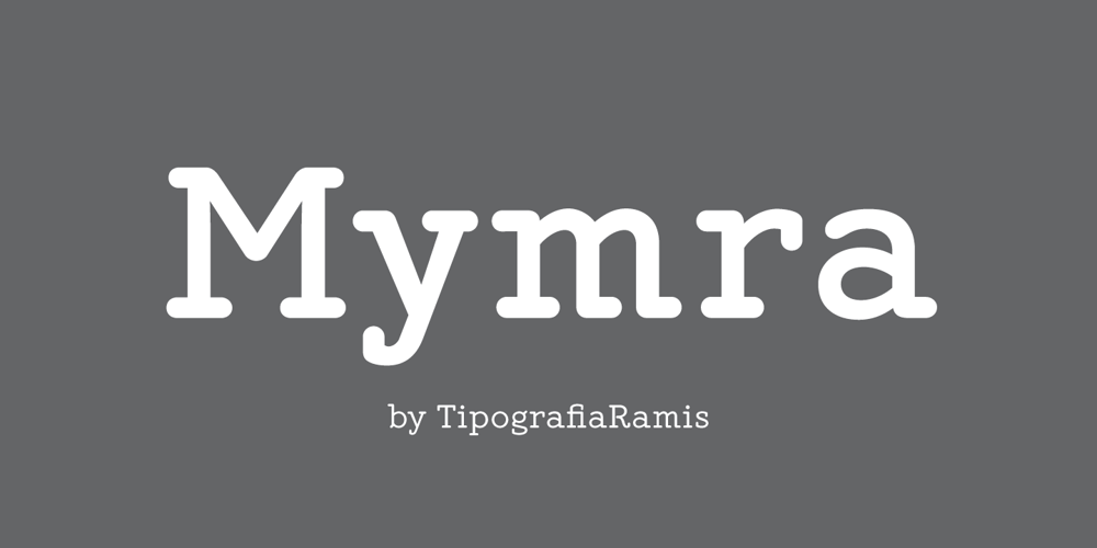 Mymra font