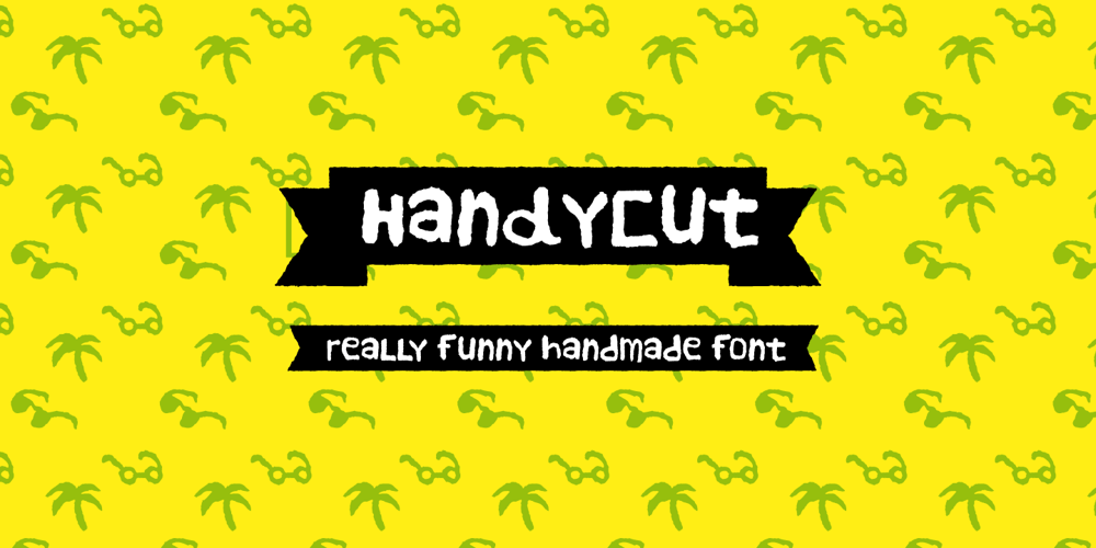 Handy Cut font