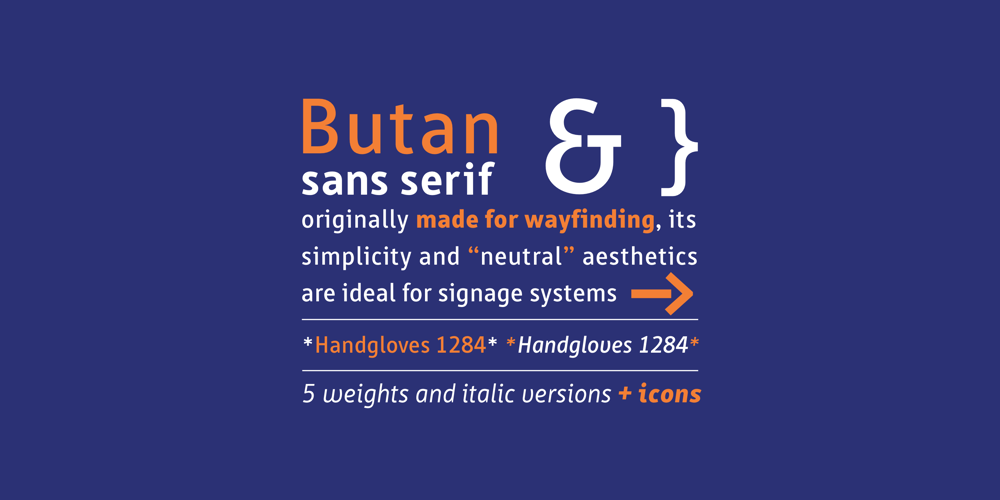 Butan font