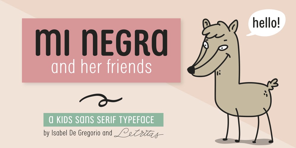 Mi Negra font