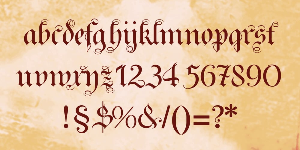 Monkeytails font