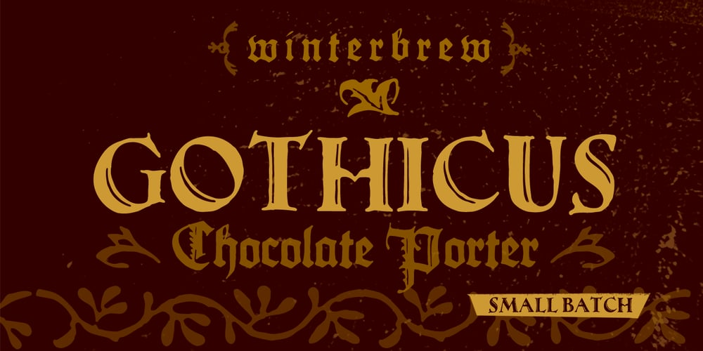 Gothicus font