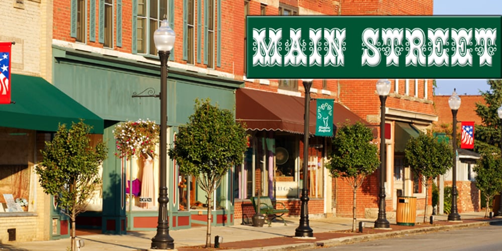 Main Street font