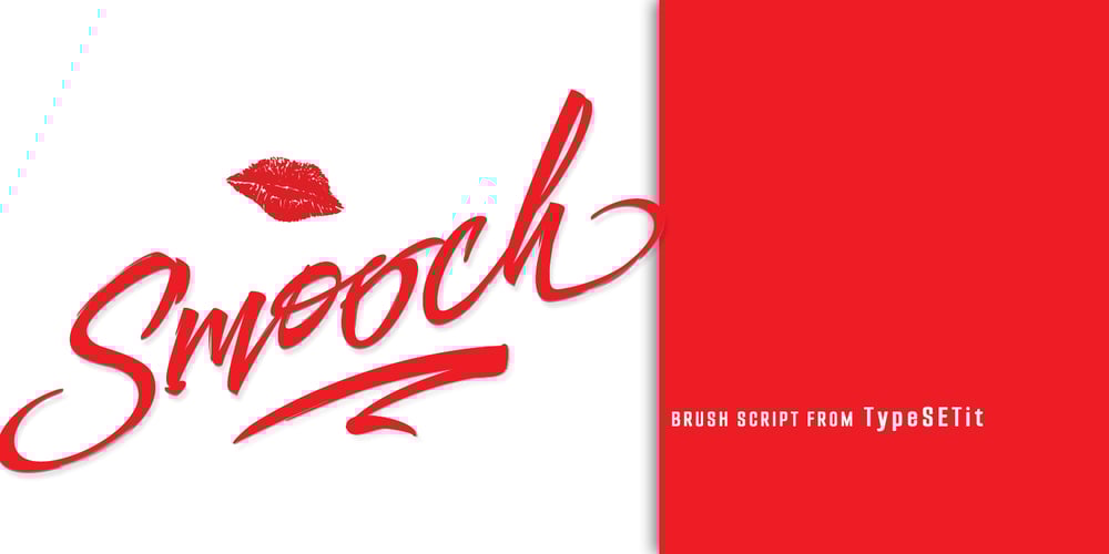 Smooch font