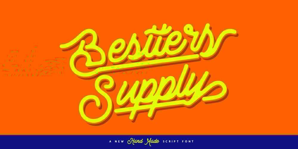 Bestters Supply font