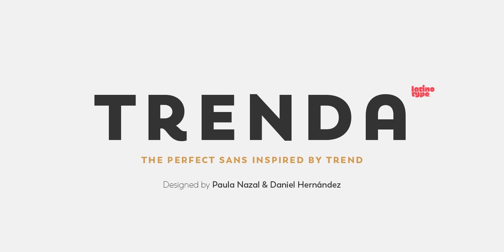 Trenda font