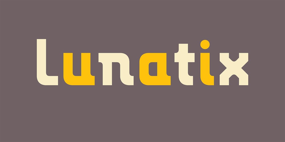 Lunatix font