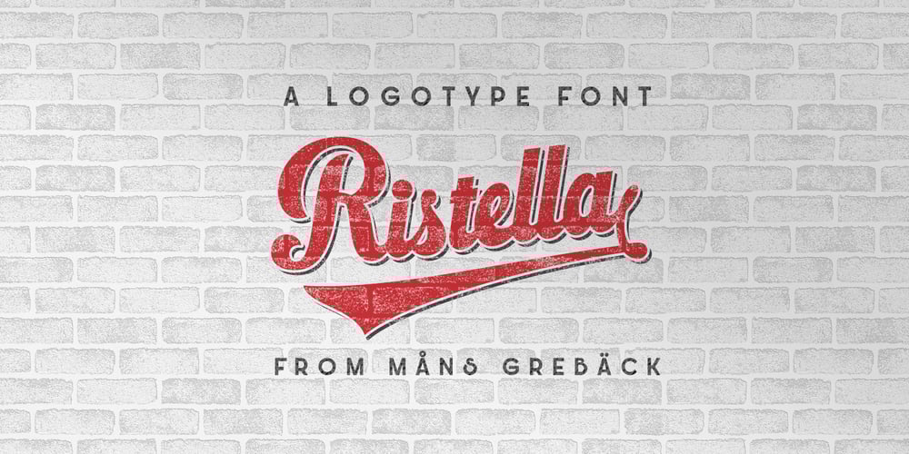 Ristella font