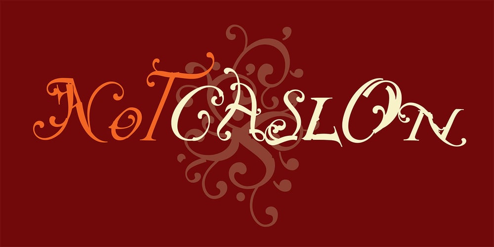 NotCaslon font