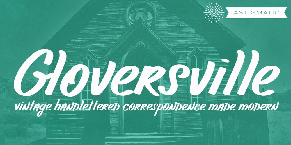 Gloversville AOE font