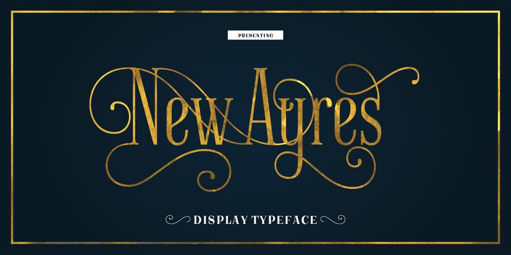 New Ayres font