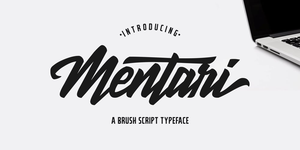 Mentari font