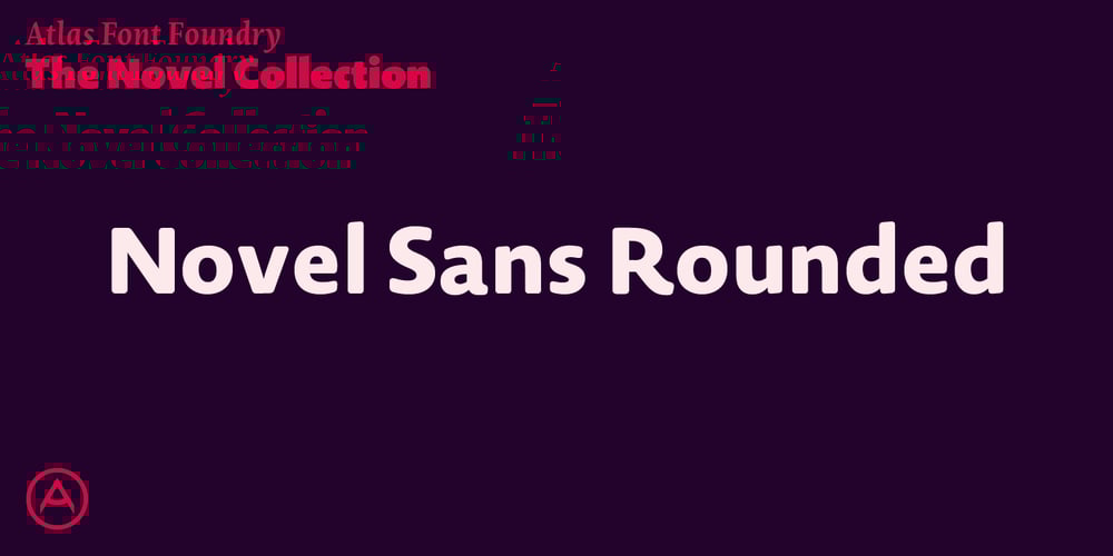 Novel Sans Rounded Pro font