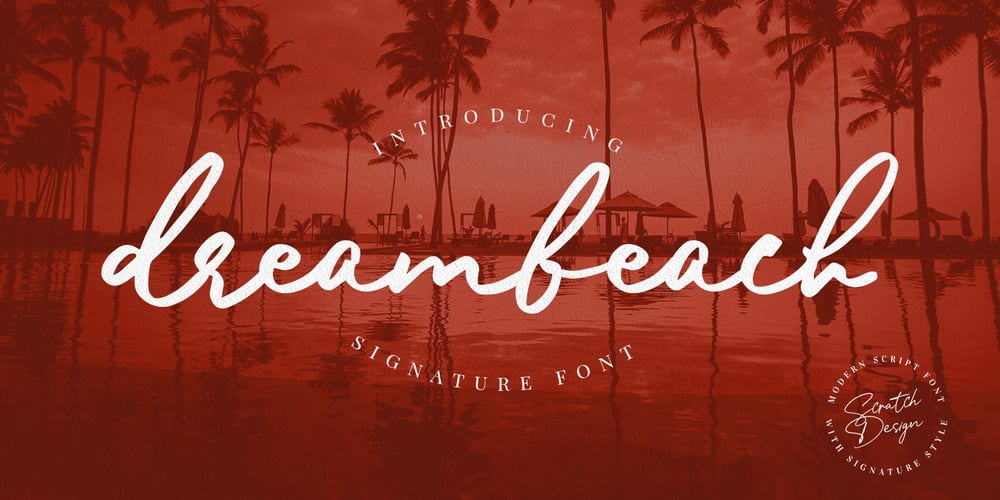 Dreambeach font