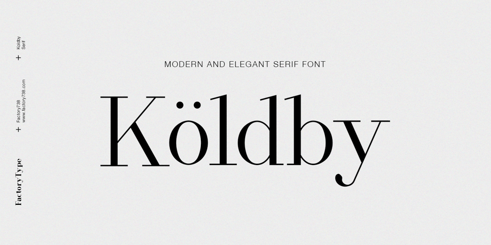 Koldby font