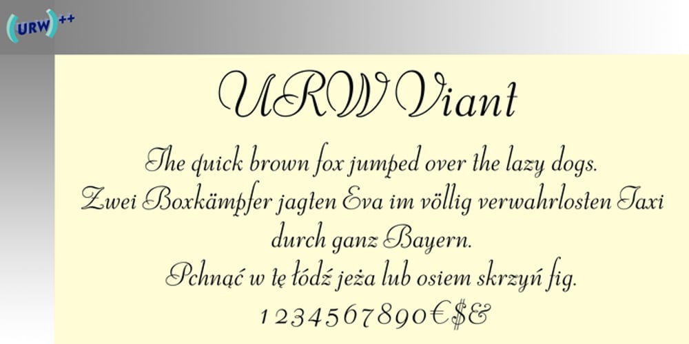 Viant font