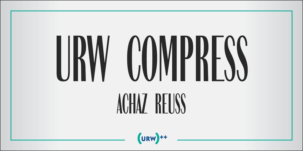 Compress font