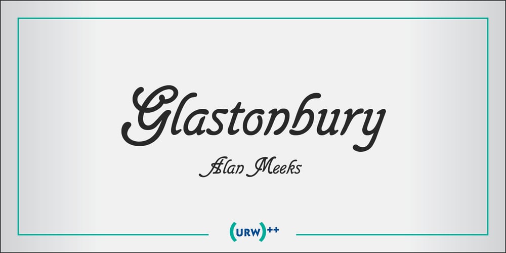 Glastonbury font