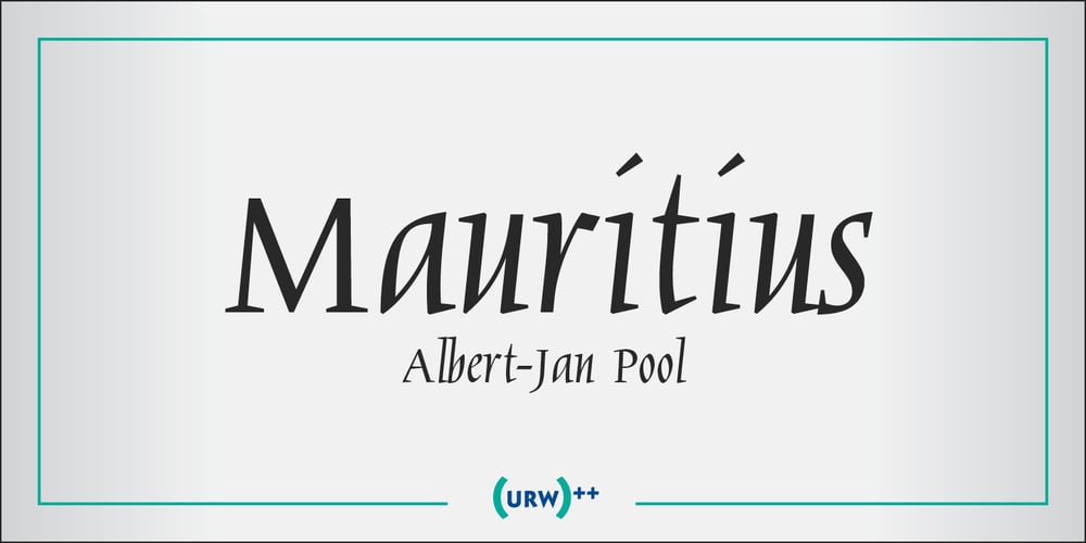 Mauritius I font