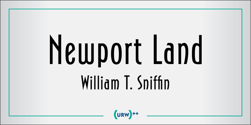 Newport Land font